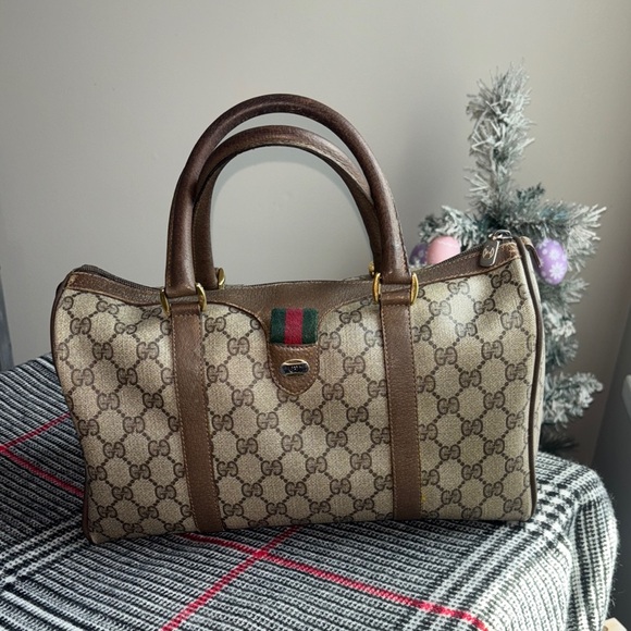 Gucci Handbags - Gucci Brown Monogram Handbag